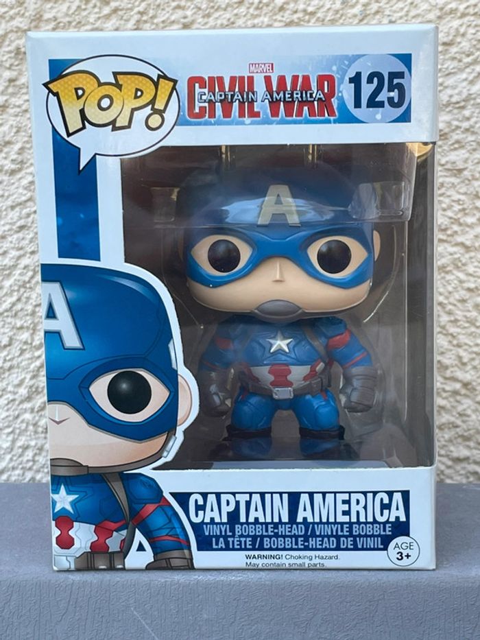 Funko Pop « Captain America » 125
