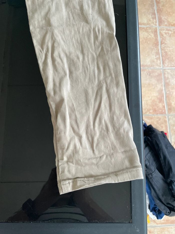 Pantalon beige de la marque Nina Carter, en taille L - photo numéro 8