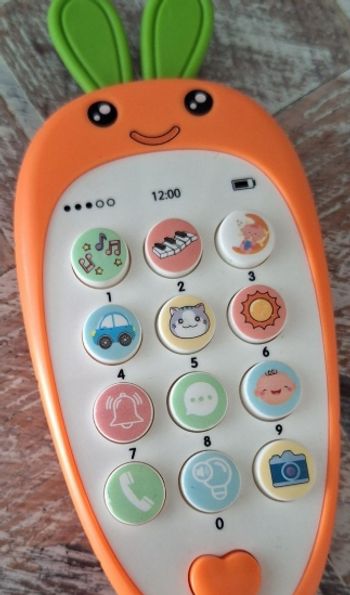 Téléphone sonore et lumineux