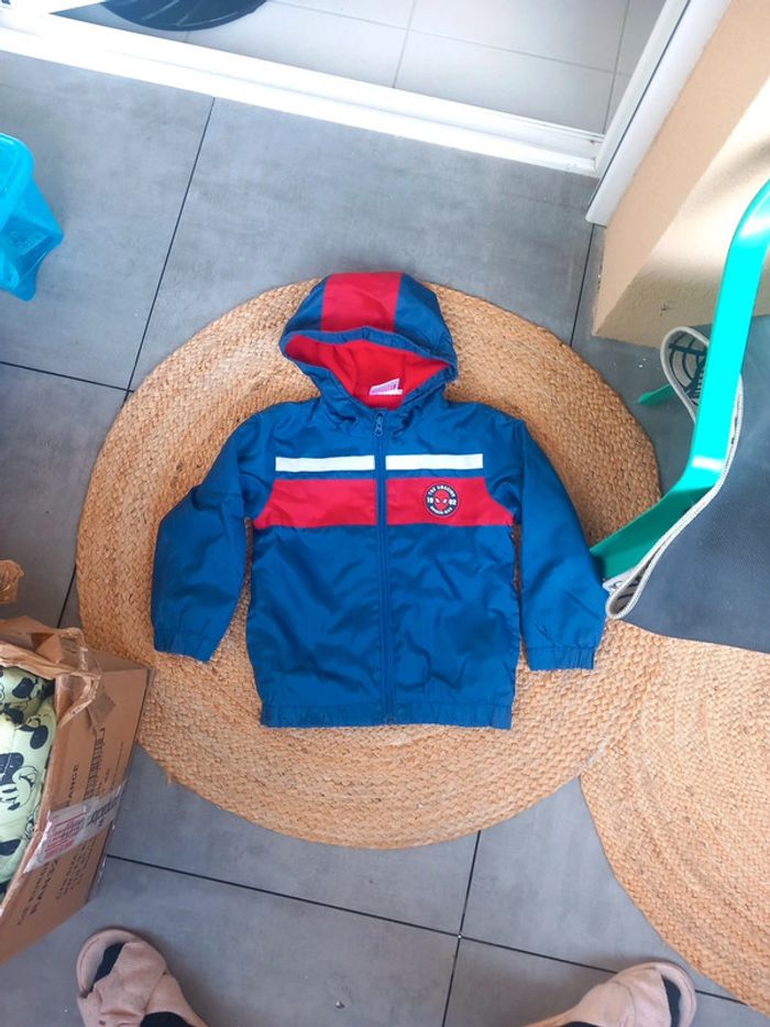 veste spiderman 5 ans intérieur polaire