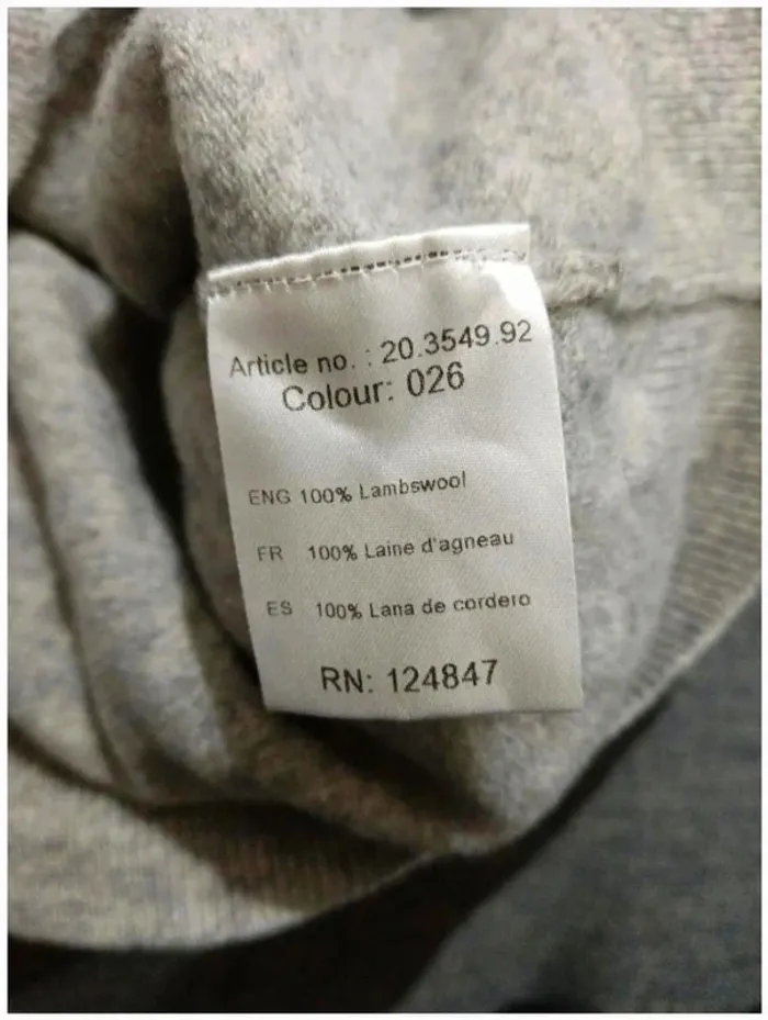 C20 pull gris McGregor W26 - photo numéro 5