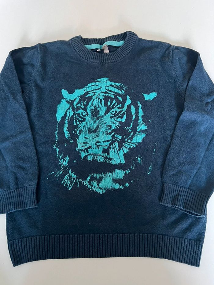 Pull lion 6 ans garçon orchestra