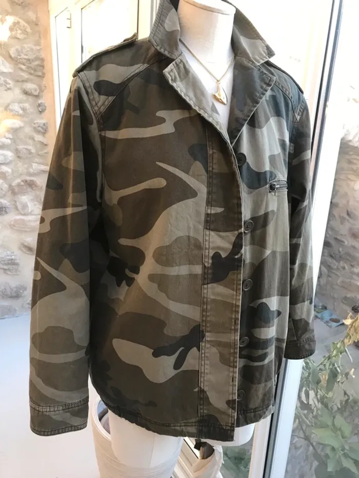 New look - Veste militaire matelassée intérieur duvet - photo numéro 2