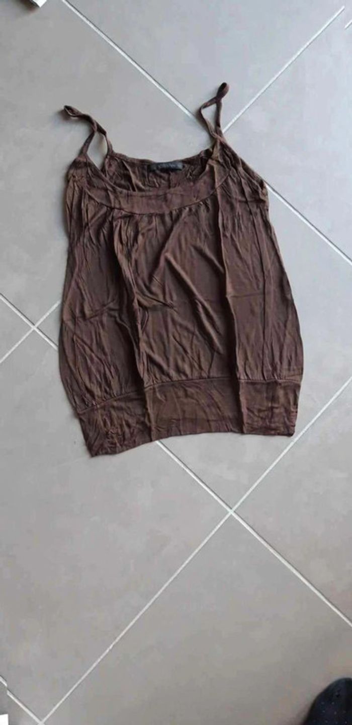 Haut  marron  TM - photo numéro 4