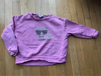 Pull fille 5 ans Karl lagerfeld