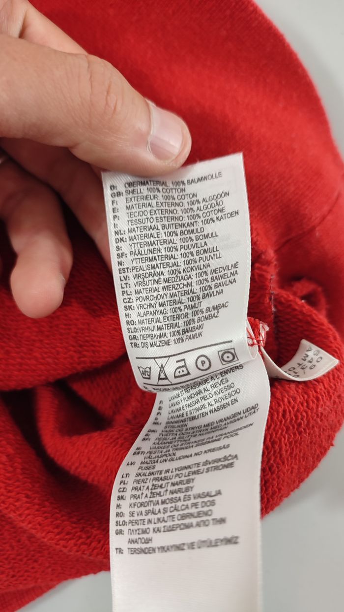 Vêtement Homme Pull rouge Adidas SV Oberkollwangen taille XL #Retrostreet - photo numéro 7