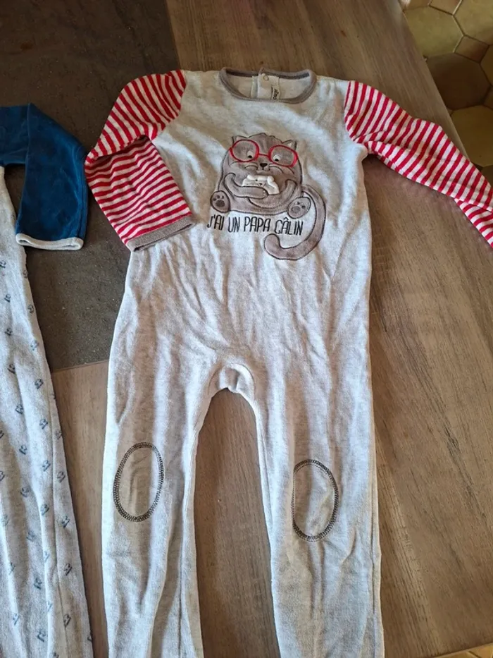 Deux pyjamas gemo 36 mois - photo numéro 3