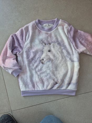Pull cheval tout doux H&M 6 ans
