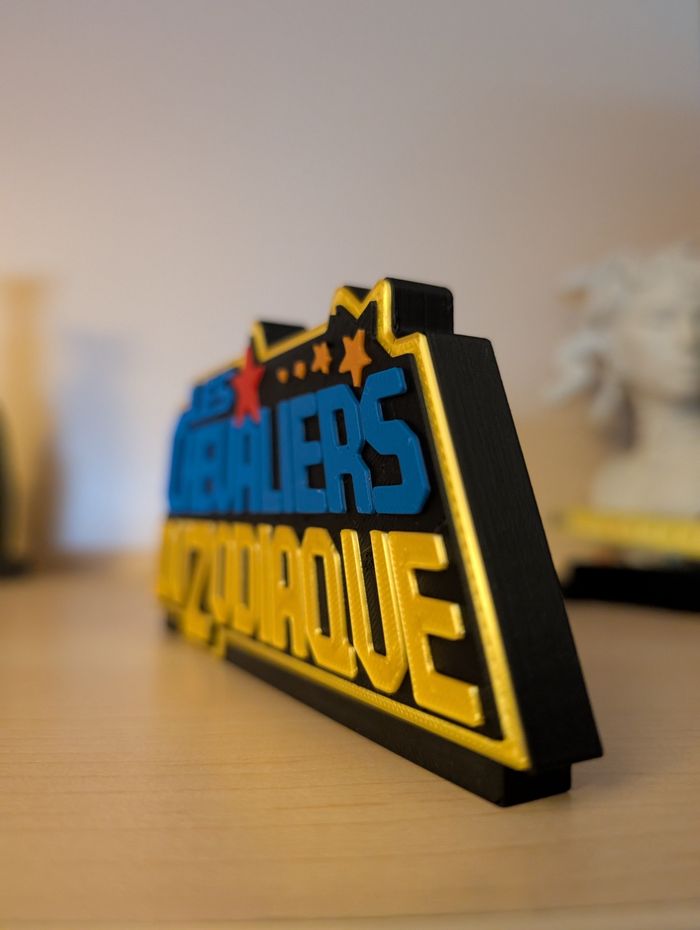 Enseigne les chevaliers du zodiaque - photo numéro 2