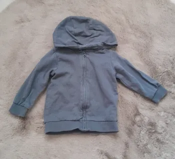 Gillet zippé a capuche h&m - Taille 9 mois