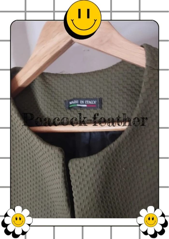 Veste longue kaki 36 - photo numéro 2