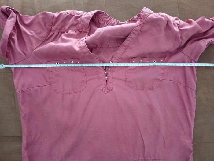 Armand Thiery - Robe à poches taille 38/40 | vieux rose - photo numéro 5