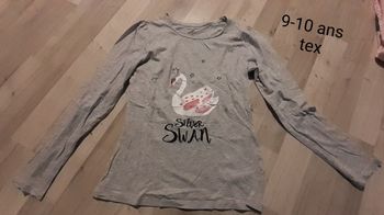 Lot e tee-shirts manches longues