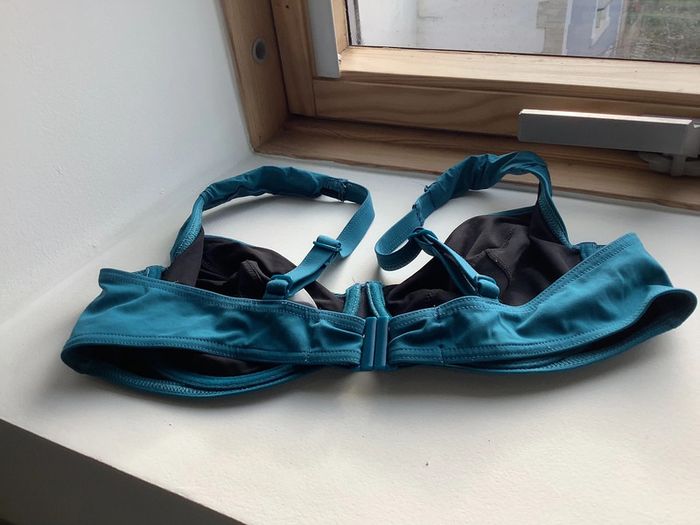 Maillot de bain 2 pièces bleu canard Rasurel SG à armature 95E + slip 2 - photo numéro 6
