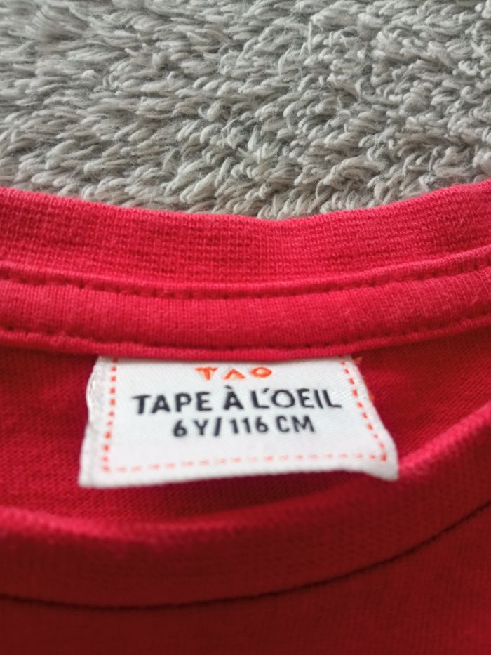 Tee-shirt Tape à l'oeil 6ans - photo numéro 3