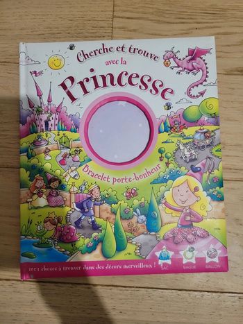 Livre cherche et trouve princesse