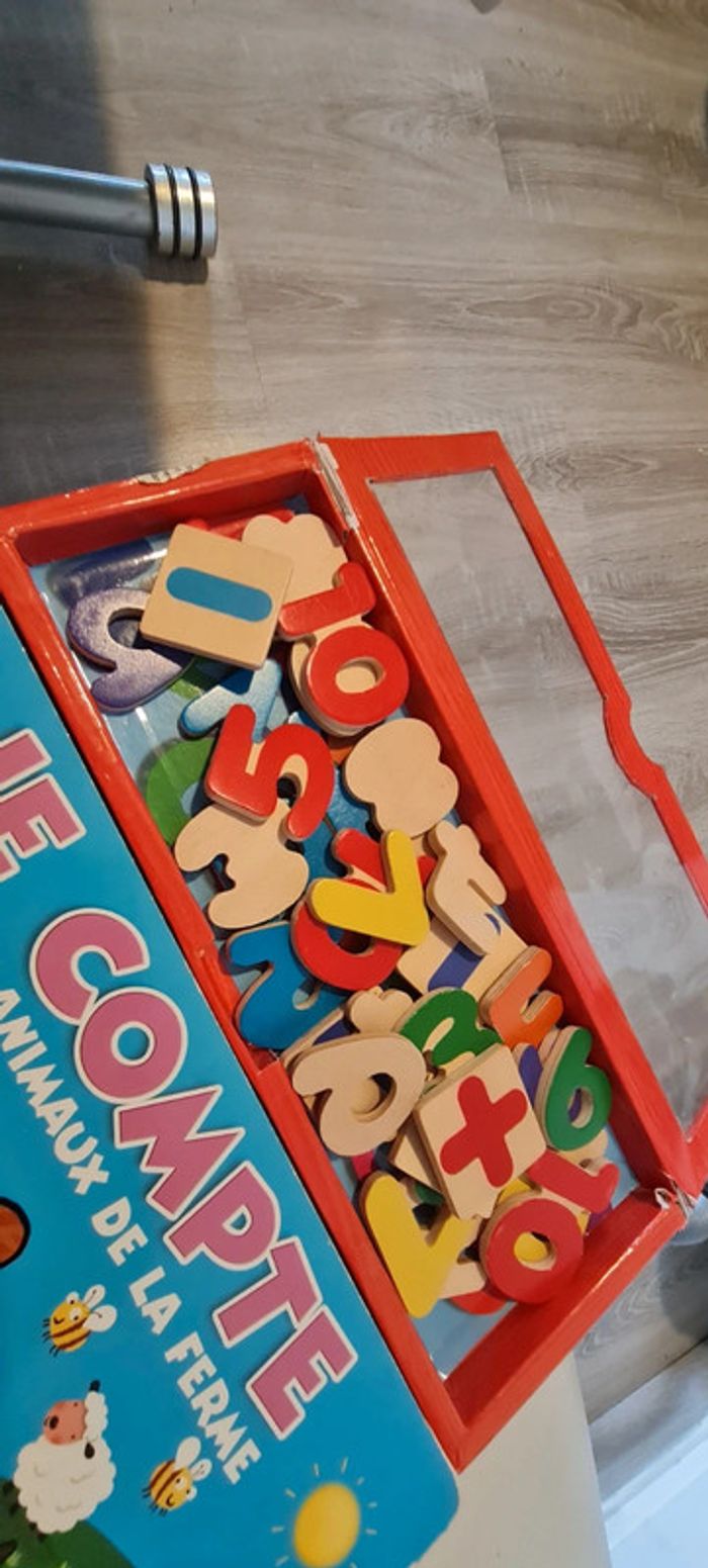 Livre puzzle découverte avec pièces en bois - photo numéro 2