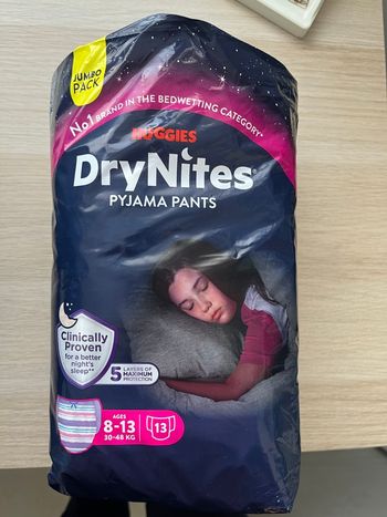 Couche 8-13 ans fille