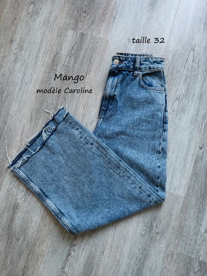 Jean culotte coupe large modèle Caroline Mango taille 32