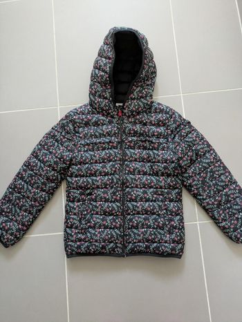 Doudoune fleurie - fleurs fille 10 ans Tape à l'oeil