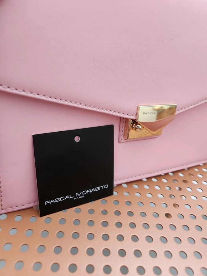 Sac à main rose Pascal Morabito Andrea Officiel - photo numéro 9