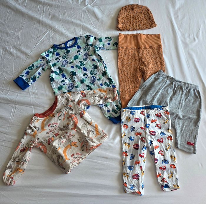 6 vêtements 9 mois garcon DPAM Gémo La Redoute - photo numéro 1