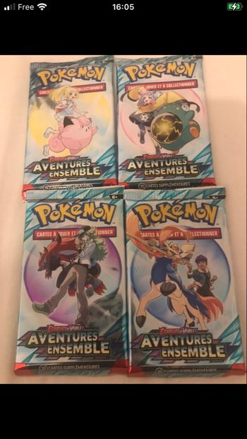 Pokemon Arset aventures ensembles