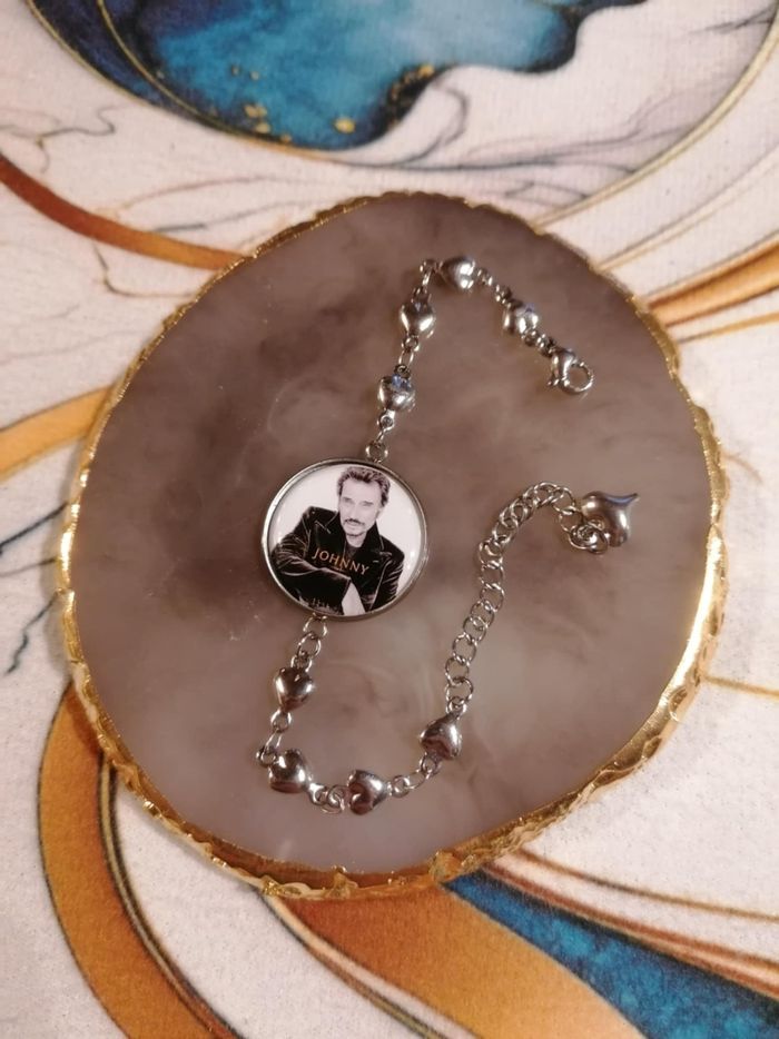 Bracelet coeur johnny Hallyday - photo numéro 2