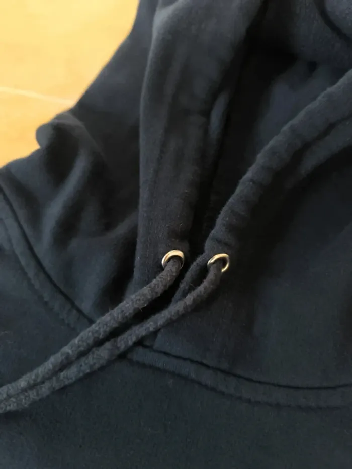 Hoodie capuche homme M marine flocage Syracuse excellent état - photo numéro 7