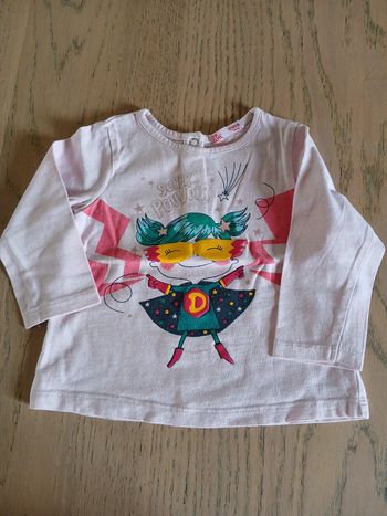 Tee-shirt fille 12 mois
