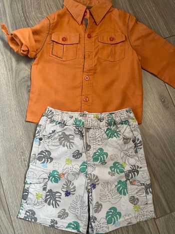 Tenue été garçon 18mois okaidi tape à l’œil