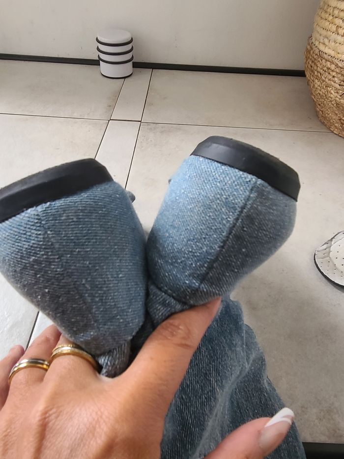 Tongs Jeans T.38 - photo numéro 7