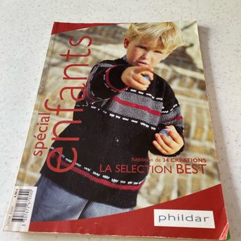 Livre tricot enfant phildar