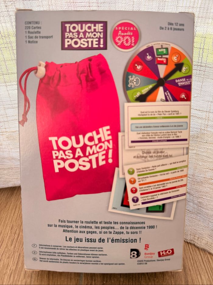 Jeu de société « Touche pas à mon poste » Spécial année 90 - photo numéro 2
