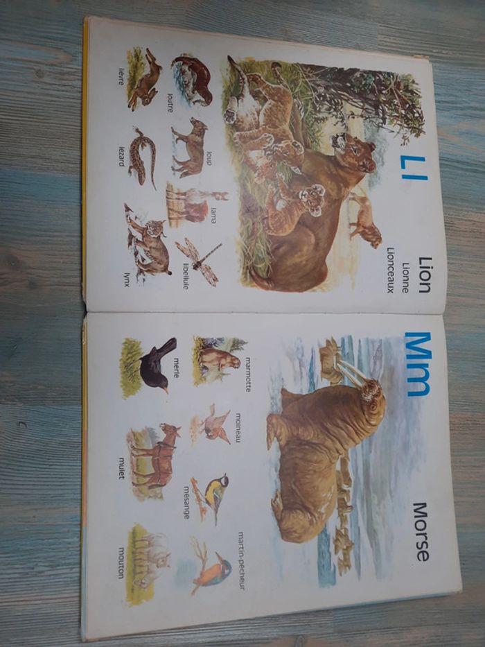Livre ancien animaux de A à Z - photo numéro 2