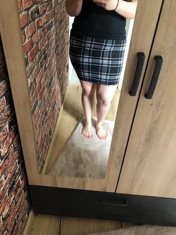 Jupe courte taille L