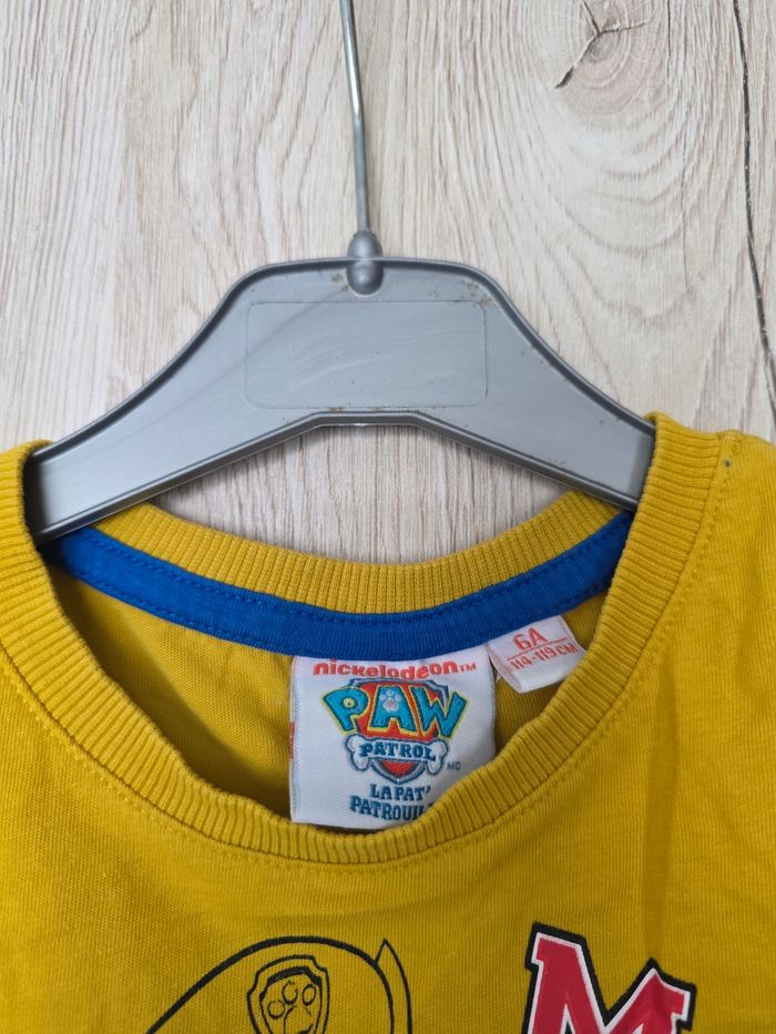 TEE-SHIRT GARÇON 👦 PAW PATROL NICKELEDEON TAILLE 6ANS - photo numéro 3