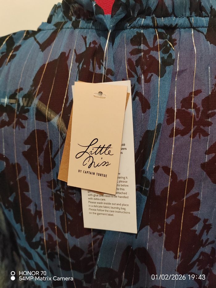 Robe voile et sa doublure - photo numéro 5