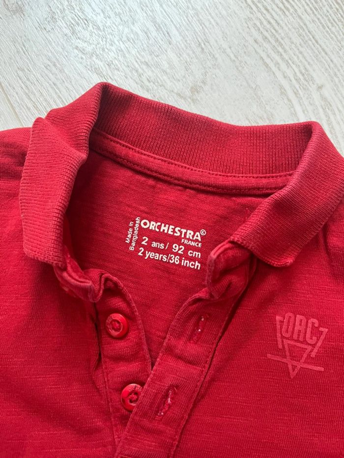 T-shirt col polo 2 ans - photo numéro 3