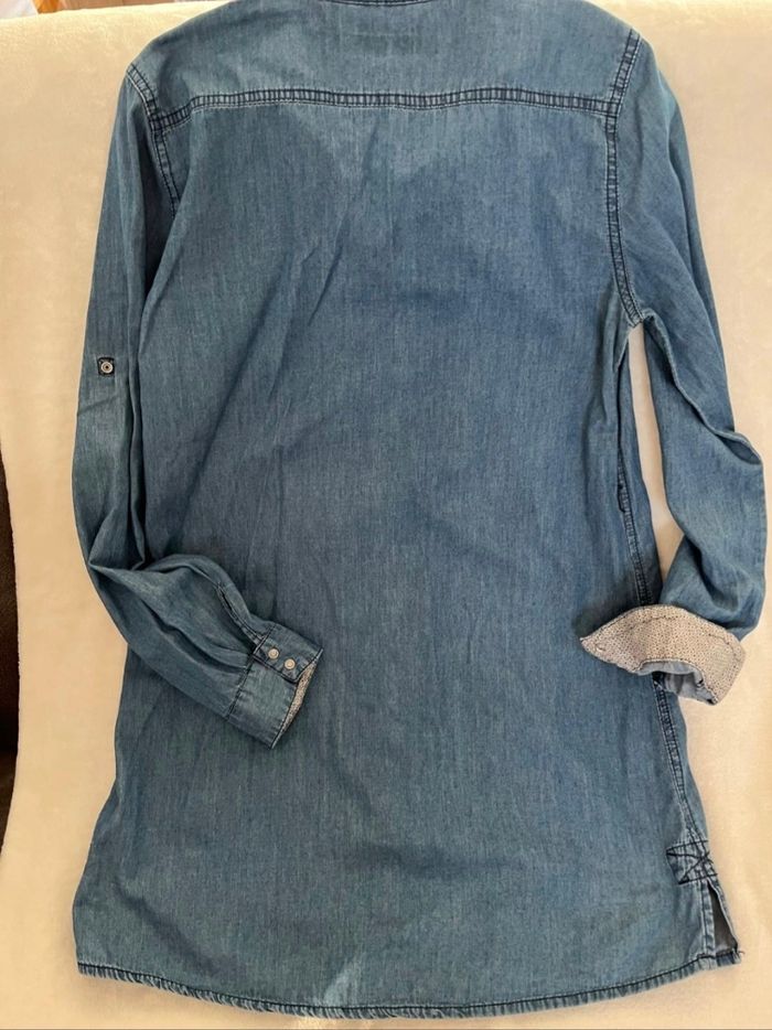Robe chemise en jean taille 40 - photo numéro 2