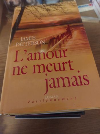 Livre de James Patterson l'amour ne meurt jamais 