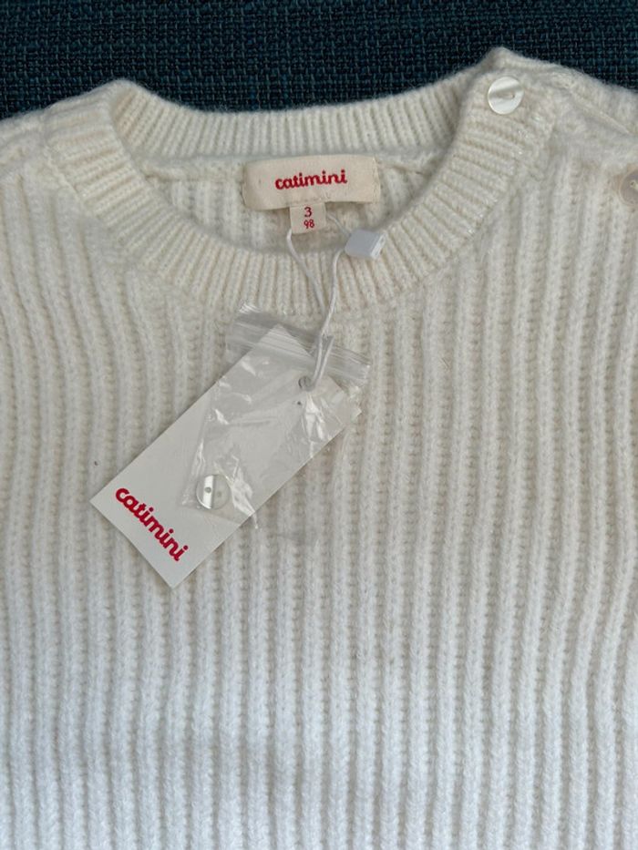 Pull en tricot Catimini - photo numéro 3