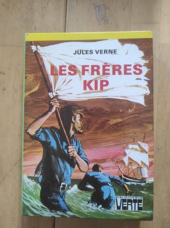 Les frères Kip Jules Verne Bibliothèque Verte cartonnée 1975