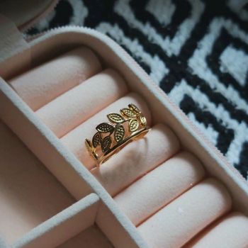 Magnifique bague neuve acier