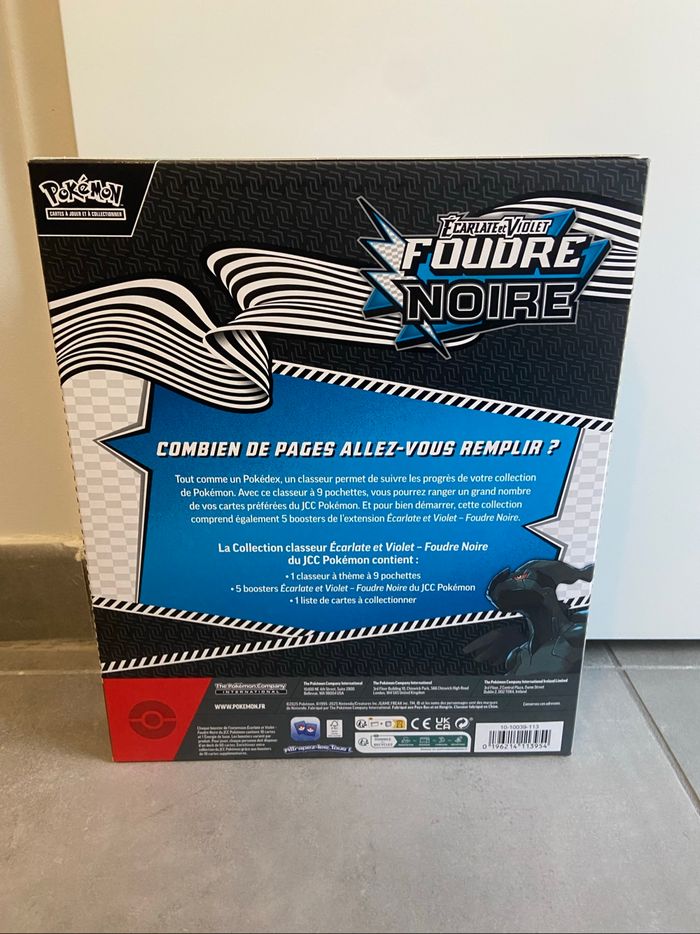 Coffret classeur Pokémon EV10.5 - photo numéro 4