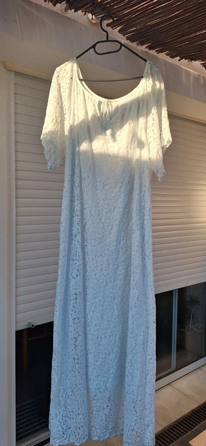 Robe longue blanche Doublée TU - photo numéro 3