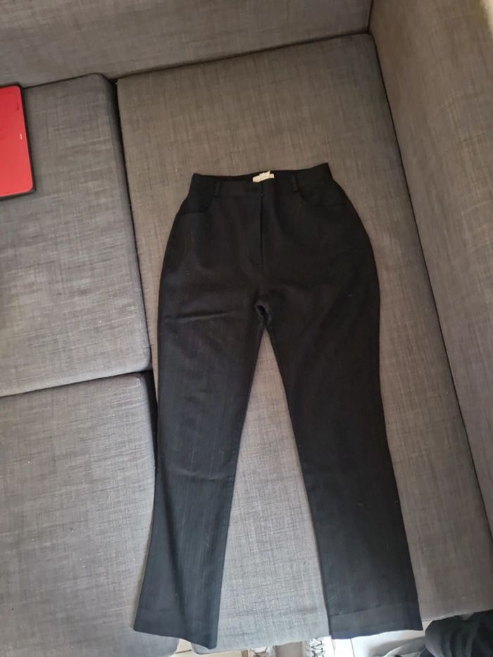 Pantalon taille haute