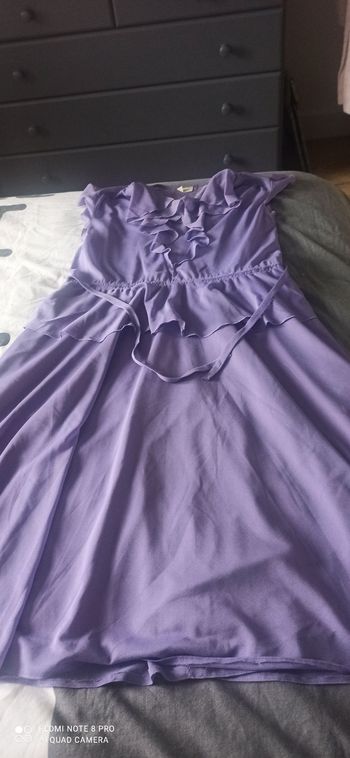 Robe violette t. 44