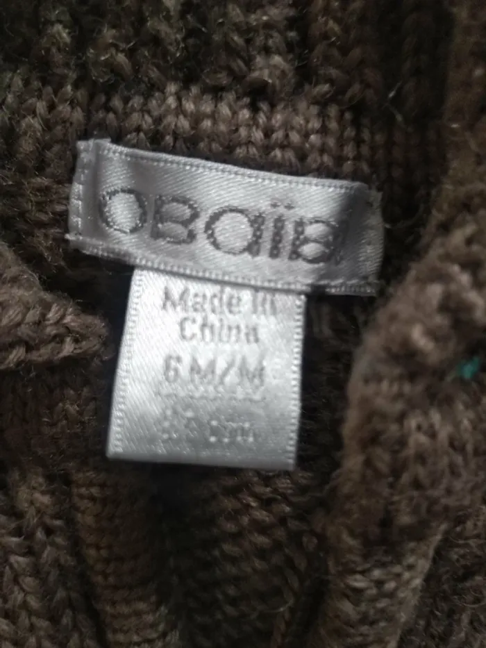 Lot de 2 Gilets Garçon 6 Mois - photo numéro 2