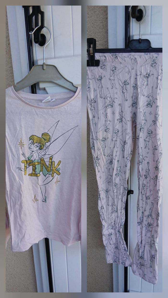Lot de 3 pyjamas fins filles taille 7/8 ans défauts - photo numéro 4